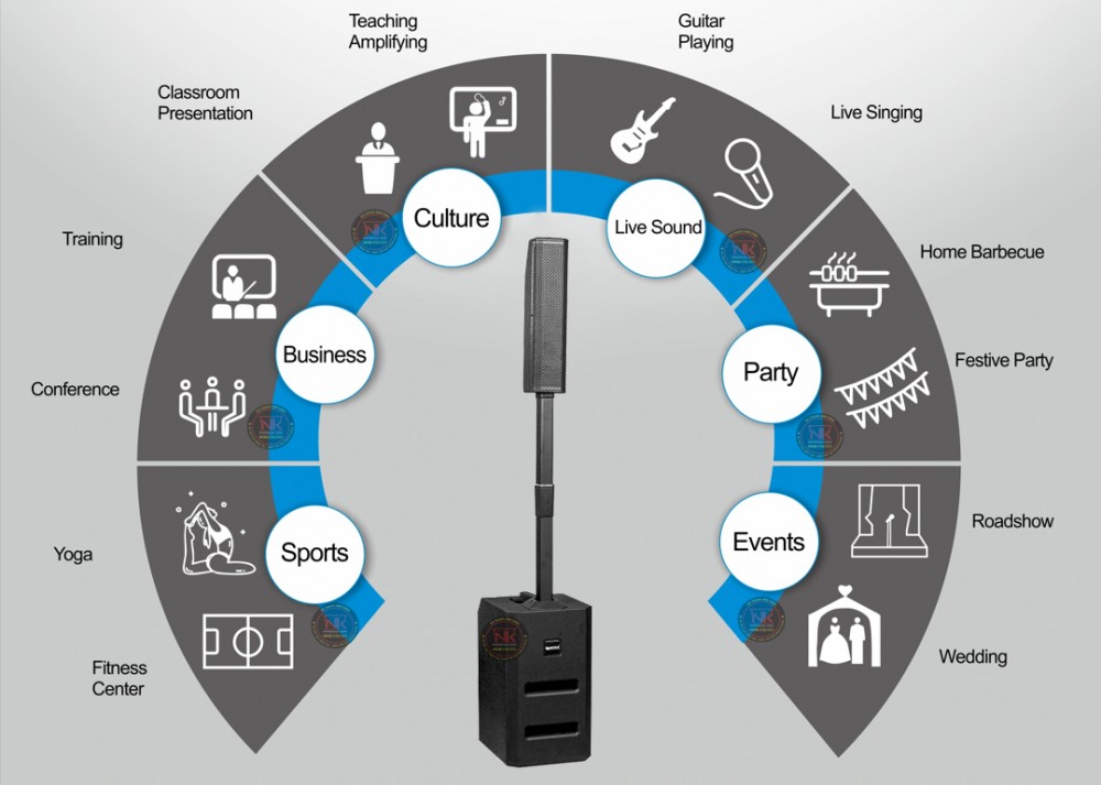 Loa cột Array Bosa F800